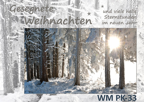 Postkarten Weilheim Winter