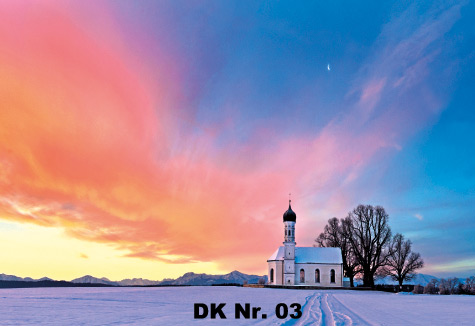 Klappkarten - Winter und Herbst DK 03