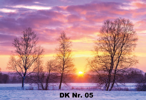Klappkarten - Winter und Herbst DK 05