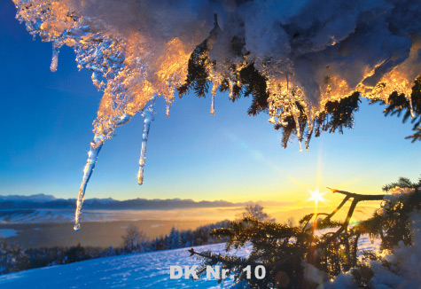 Klappkarten - Winter und Herbst DK 10