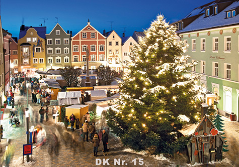 Klappkarten - Winter und Herbst DK 15
