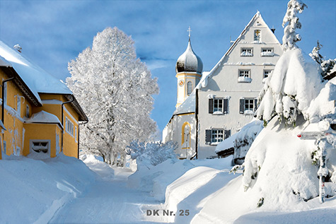 Klappkarten - Winter und Herbst DK 25