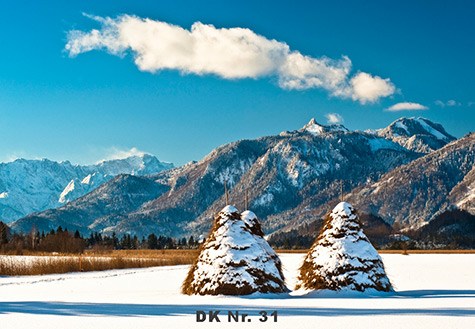 Klappkarten - Winter und Herbst DK 31
