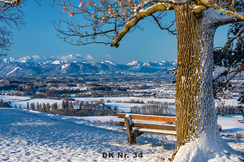 Klappkarten - Winter und Herbst DK 34