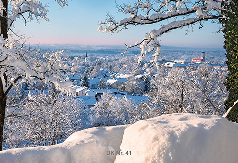 Klappkarten - Winter und Herbst DK 41