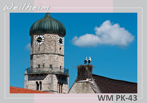 Postkarten Weilheim Sommer